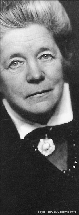 Selma Lagerlöf. Foto: Henry B. Goodwin 1916